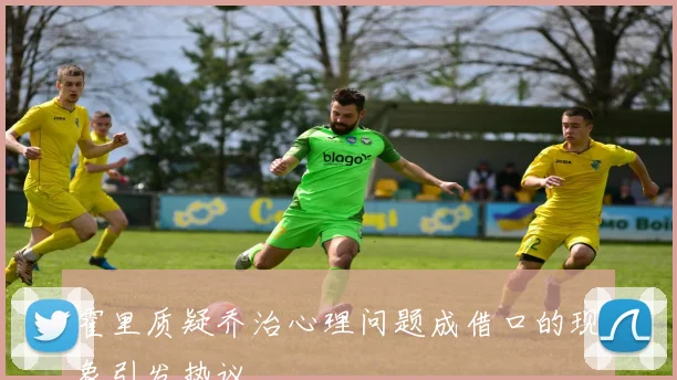 霍里质疑乔治心理问题成借口的现象引发热议